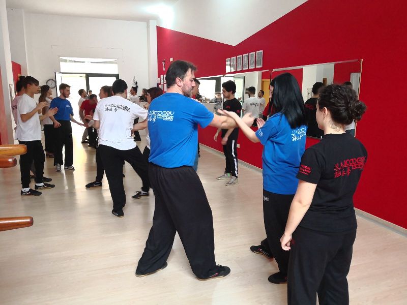 Stage Wing Chun San Severo con Sifu Mezzone della Kung  Fu Academy Caserta Italia (4)